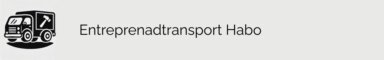 Entreprenadtransport Habo