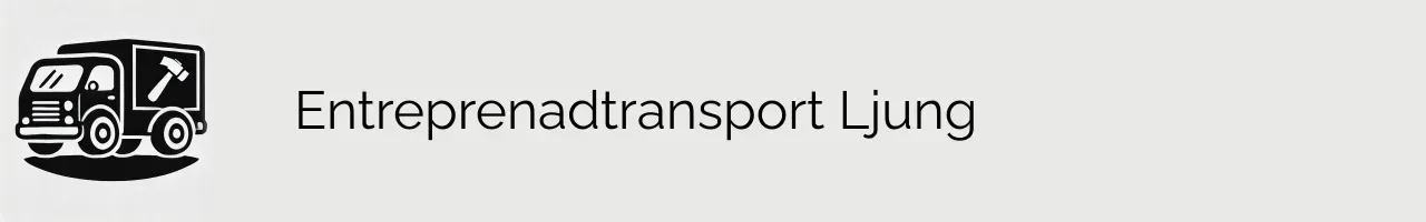 Entreprenadtransport Ljung