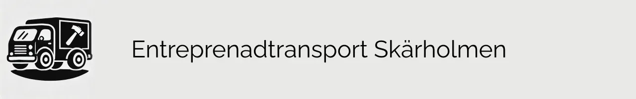 Entreprenadtransport Skärholmen