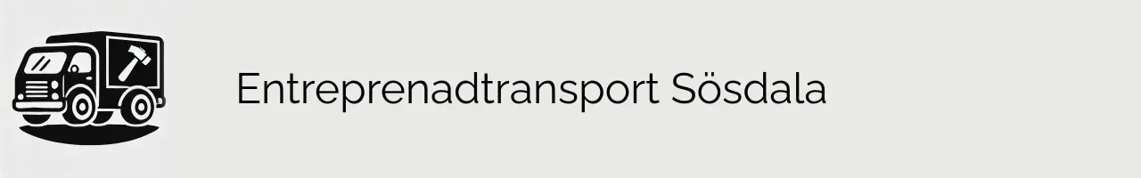 Entreprenadtransport Sösdala