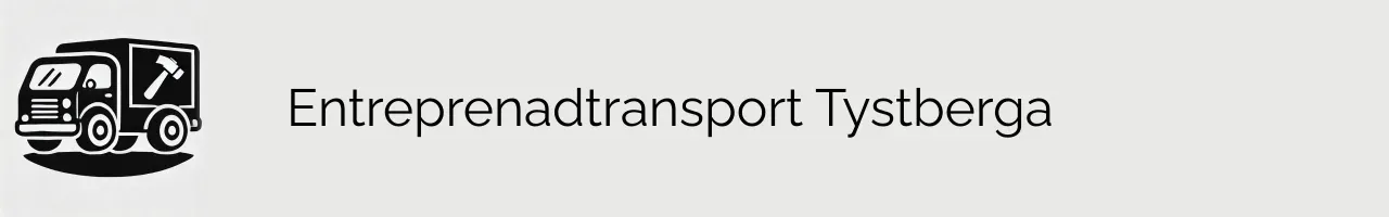 Entreprenadtransport Tystberga