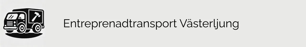 Entreprenadtransport Västerljung